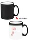 Color Changing Heat Sensitive Ceramic Mug, Image Revealed When HOT Liquid is Added! Eid Mubarak white