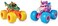 Monster Jam 1:64 Vehicles Kids Toys For Ages 3+, Assorted Color, Pack Of 2