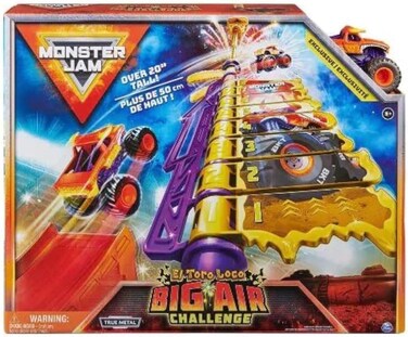 Monster Jam 1:64 Big Air Challenge Playset El Toro Loco