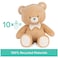 Gund Baby Sustainable Teddy Bear, Stuffed Animal Plush Made From RecycLED Materials, For Babies and Newborns, Brown/Cream, 13