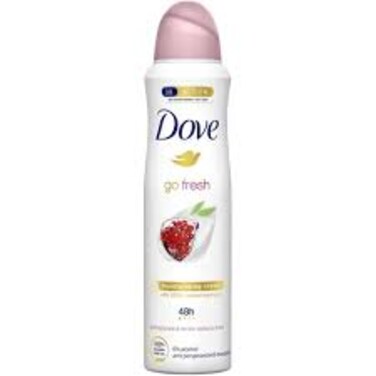 DOVE GO FRESH POMEGRANATE AND LEMON VERBENA SCENT  DEO SPRAY 150ML