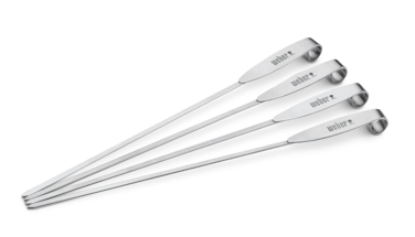 Skewer Set, 4 Pcs - Stainless Steel