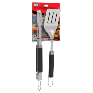 Precision Barbecue Tongs &amp; Spatula Set