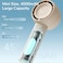 JISULIFE Mini Portable Fan-Bladeless Safe Design, Powerful Turbo Handheld Fan with 5 Speeds 4500mAh , 16Hrs Max Cooling Time，USB Rechargeable, Small Pocket for Travel/Lash, Gifts For Girls/Women