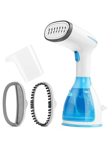 OUNA Garment Steamer,1500W Handheld Clothes Garment Fabric Steamer 280mL Steamer Hand Steam Iron Portable Ironing Wrinkle Remover 15s Fast Heat-up
