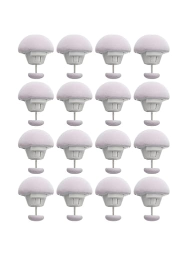 16 duvet cover clip, mushroom circular clip, quilt fixed clip Duvet cover clip mushroom circular clip with button Bedroom duvet fixed clip non-slip (grey)