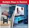 CallToU Wireless Doorbell with Battery Receiver, 1000ft Door bell for Home, Waterproof Portable for Alert Patient/Elderly/Senior with Vibrating Flashing Light, Smart Call Button System, 4 Modes