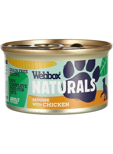 Webbox Natural Cat Mousse Chicken 85G