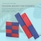 Science Bar Magnets 2PCS (7.5 x 1.75 x 0.5 cm) Strong Physics Magnet with North South Poles Marked &ndash; School Project, STEM Educational, Magnetic Field Experiment Kit for Students &amp; Teachers