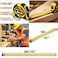 5M / 16FT Measuring Tape &ndash; Heavy Duty Retractable Metric &amp; Inch Tape Measure with Lock Button, Durable Anti-Slip Rubber Case, Accurate Measuring Tool for Home, Construction, DIY &amp; Carpentry