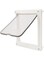 gernie Cat Flap Door, 2 Way Weatherproof Pet Door, Noiseless Cat Dog Door Ffor Interior Exterior Doors, Flap Dog Door Cat Door for Pet Crate Enclosure, Easy to Install (S 30‑38 Size)