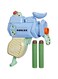 NERF MicroShots Roblox Tower Defense Simulator: The Mint Choco Freezer Blaster, 2 Elite Darts &amp; Code to Redeem Exclusive Virtual Item