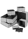 Aputue Underwear Drawer Organizer Set, 8 Pack Foldable Underwear Drawer Organizer, Storage Organizer Boxes for Clothes, Socks, Underwear, Clothing Storage Bins Compartment Storage Box (Black)
