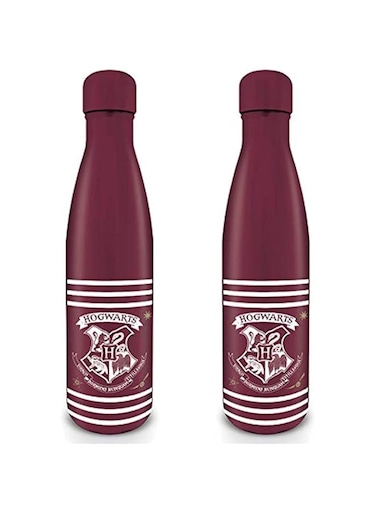 Pyramid International HARRY POTTER CREST &amp; STRIPES (METAL DRINKS BOTTLE)