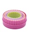 5-Piece Plastic Cookie Cutter Set Pink/Yellow/Purple