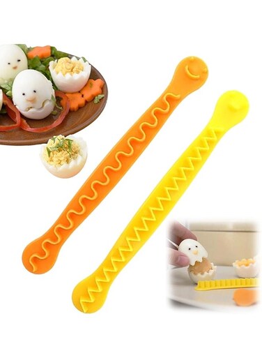 Fancy Cut Eggs Cutters, Fancy Egg Cutter Kitchen Gadgets, Can Be Used As a Fruit Slicer