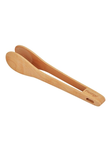 Wooden Tongs Beige 13.4x2.7x1.7cm