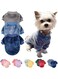 FABRICASTLE Dog Sweater Small Dog Sweaters for Small Dogs Girl or Boy Cozy Puppy Yorkie Pet Cat Winter Clothes Jacket Plush Small Dog or Cat Coat Apparel (Small, Grey,Blue,Dark Blue)