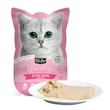 Kitcat Kitten Chicken Petite Pouch-70G