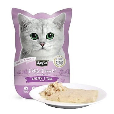 Kitcat Tuna and Chicken Petite Pouch-70G