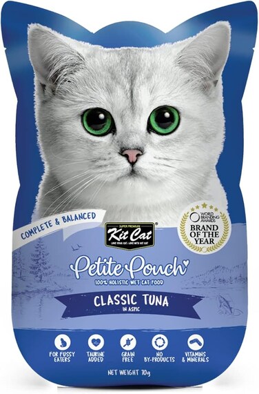Kit Cat Petite Pouch 70g – Classic Tuna