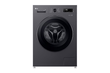 LG 7kg Front Load Washing Machine with Direct Drive Motor,Power Wash, Tub Clean, and Smart Diagnosis,Matte Black F2Y1QYP6J