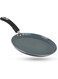 Zest Ceramica 28 cm Dosa Tawa with a Stylish Heat-Resistant Handle, Stick Free, Roti, Paratha, Flat Dosa, Induction-Friendly, PFOA Free, 2 Year Warranty Black