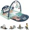 Baby Playmat Kick &amp; Play Piano Gym with Musical and Sensory Toys for Newborn to Toddler, Navy Fawn