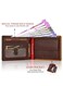 HORNBULL Joseph RFID Blocking Leather Wallet for Men, Brown, Two-Fold Wallet   &lrm; MW176BR (VZ23)