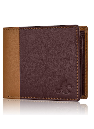 HORNBULL Joseph RFID Blocking Leather Wallet for Men, Brown, Two-Fold Wallet   &lrm; MW176BR (VZ23)