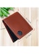 HORNBULL Bill Men&rsquo;s Leather Wallet, Rust/Navy, Modern   &lrm;BW001 (R247)