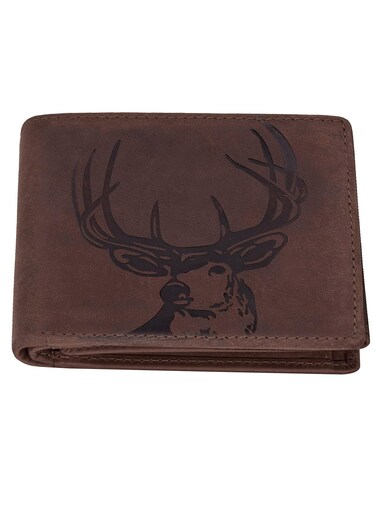 HORNBULL Richard Brown Men&rsquo;s Leather Wallet   Premium Quality Leather Wallet for Men&rsquo;s with RFID Blocking   Men&rsquo;s Wallet   &lrm;PMW182(CFDS)