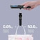 ALLKING Digital Luggage Scale, Luggage Weighing Scale, Portable Handheld for Travel Accessories, Suitcase, Bags 
weighing scale. Capable Up to 50 Kg / 110lb with LCD Display Black