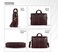 HAMMONDS FLYCATCHER Original Bombay Brown Leather 15.6 inch Messenger Bag Padded Laptop Compartment Office Bag (L=40,B=8,H=30 cm) LB106BR(QH78)