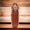 Bagneeds&reg; Men&#39;s Brown PU Leather Laptop Messenger Bag Satchel for Men and Women - Elegant &amp; Durable   Tan   NQ4L