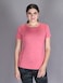Lyra Pink Activewear T-shirt for Women   Color Shade May Vary (Size XXL)