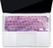 US Layout English language Silicone Keyboard Cover Skin For MacBook Air 13" 2020 With Touch ID Model:- A2179/A2337 M1 Chip, Keyboard Accessories" Purple Marble