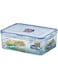 LocknLock 87-Fluid Ounce Rectangular Food Container with Divider, Clear, 10.8-Cup, HPL826C