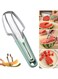 FANTEXY 3-in-1 Watermelon Cutter Slicer Tool, Watermelon Popsicle Cutter Slicer, Stainless Steel Fruit Cutter Watermelon Fork Slicer, Melon Cutter Fork Slicer for Camping Kitchen Gadgets