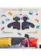 bpa Game Room Decor Gamer Wall Decals Boys Room Decor Eat Sleep Game Wall Decal Wall Stickers for Bedroom Playroom Wall Decor (Game Duo)