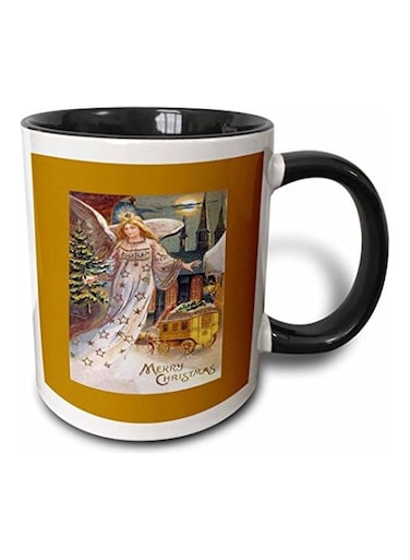 Printed Ceramic Mug Multicolour
