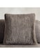 Box Faux Rabbit Fur Cushion - Grey - 50x50 cm