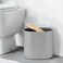 10 Piece Grey Bamboo Plastic Bathroom Accessories Set
