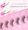 ValueBargain 7 Pairs Half Lashs, Slim Wispy Half Section False Eyelashes