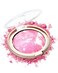 LYSdefeu Baked Blush, Blush Powder Palette Blusher for Cheeks, Christmas Face Makeup