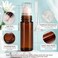 MITINU 2 Pack 30ml Rose Quartz Roller Bottles for Essential Oils