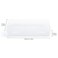 Rolabling 2Pcs Transparent Nail Art Tool Organizer Plastic Storage Box