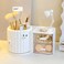 STORICANS rotating brush holder (White