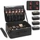 Relavel Extra Large Makeup Bag, Professional Makeup Train Case