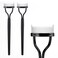BTYMS 2 Pcs Eyelash Separator Tool Mascara Brushes Eyelash Comb Separator Definer Lash Comb for Combing, Separating Lashes - Black